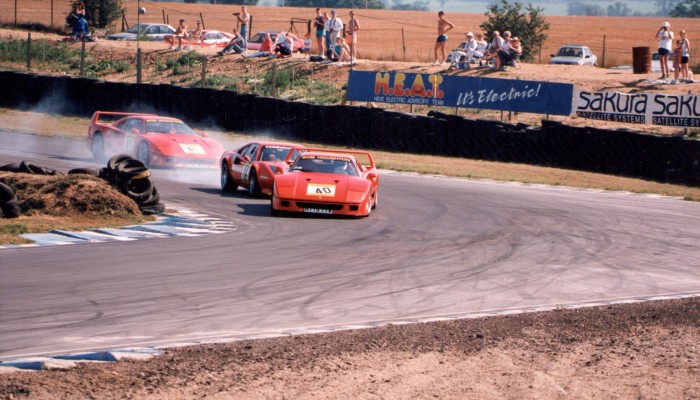 F40s were an exciting feature of early PMFC racing